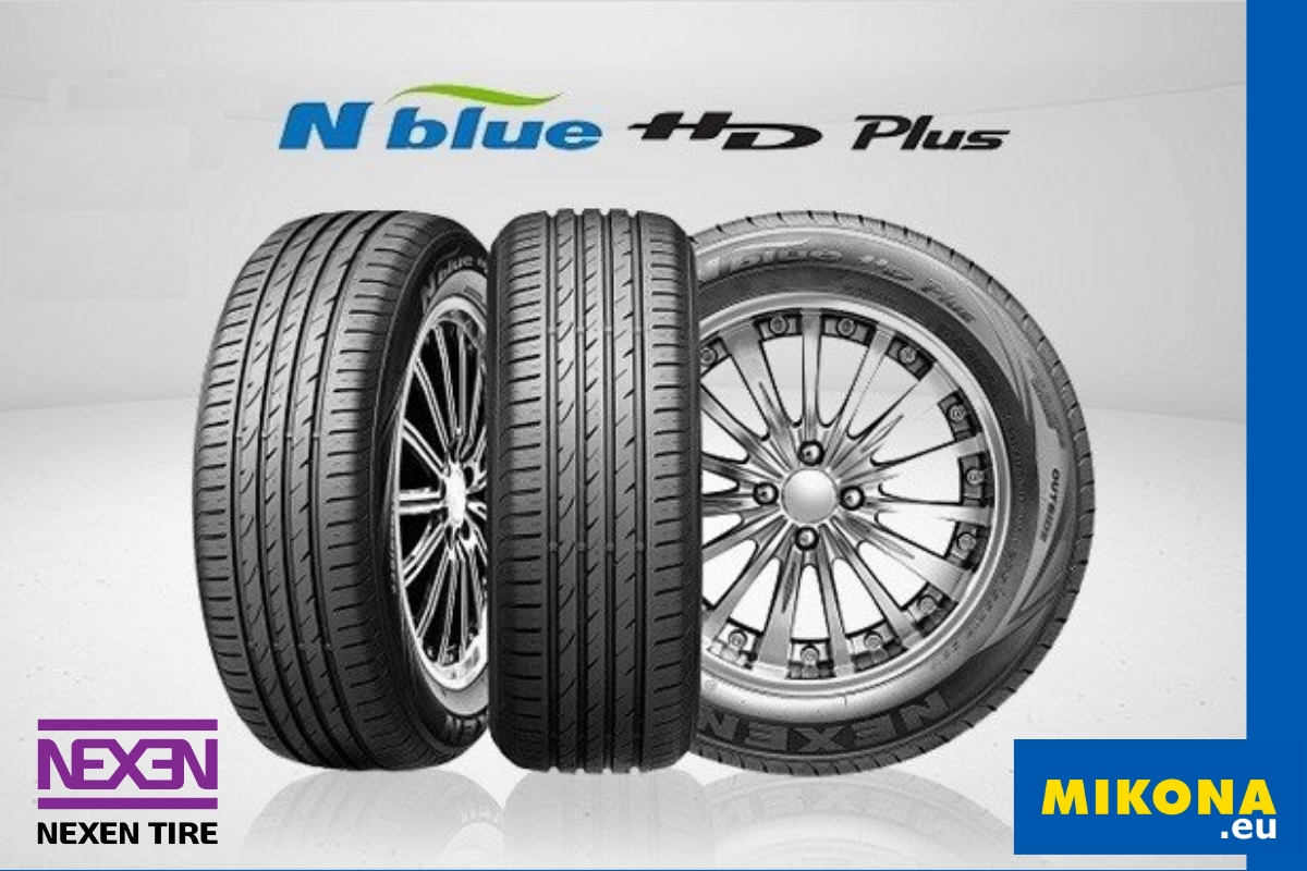 Letní pneumatika Nexen N'Blue HD Plus — úsporný dezén pro osobní auta