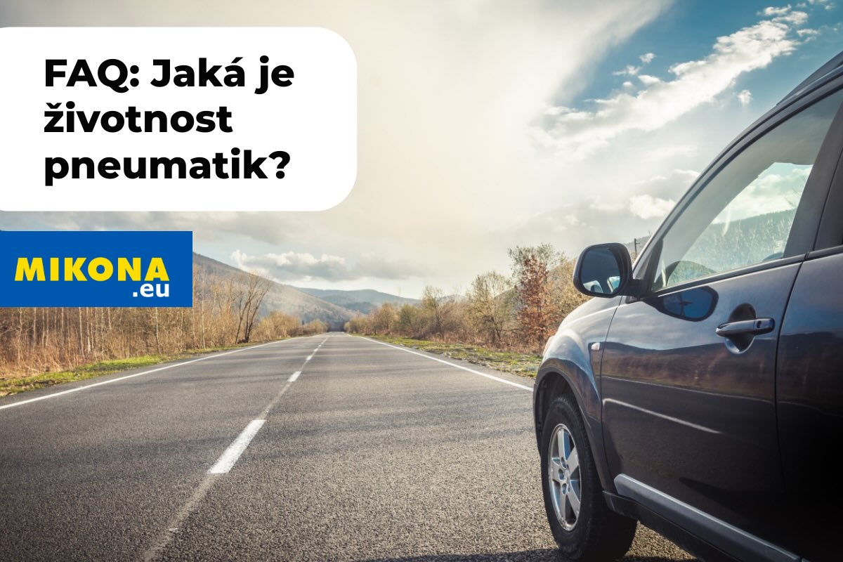 Životnost pneumatik: stáří, dezén, DOT kód a známky opotřebení
