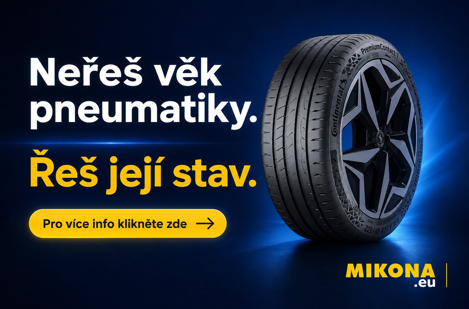 Neřeš věk pneumatiky